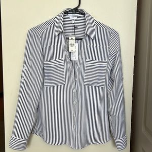 Express: The portofino shirt, slim fit, Petite XS